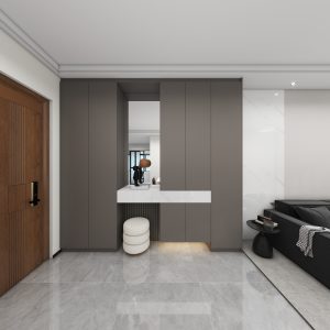 Foyer Full Height Shoes Cabinet  (9 feet)