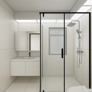 Common Bathroom Top & Bottom Cabinets (5 feet)