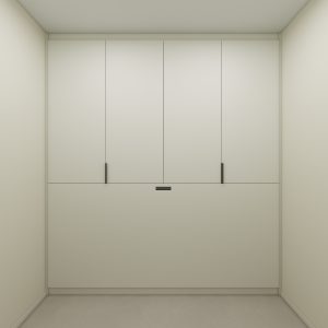Bomb Shelter Full Height Space Saving Beds with Storage Cabinet (7.5 feet)