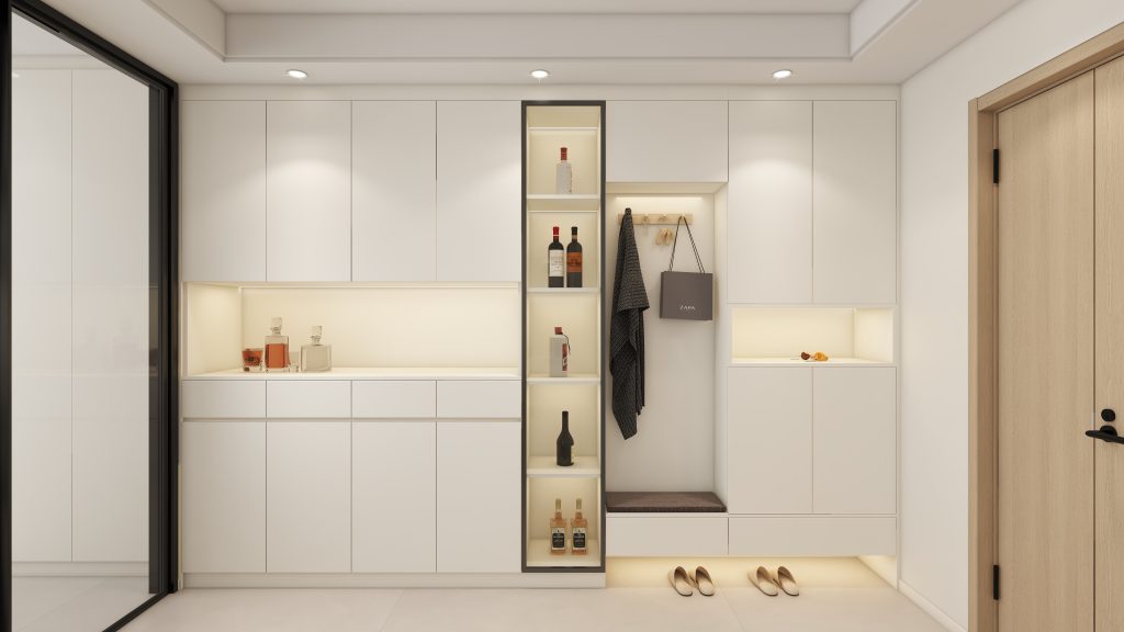 FoyerFull Height Display & Storage Cabinet (11.5 feet)