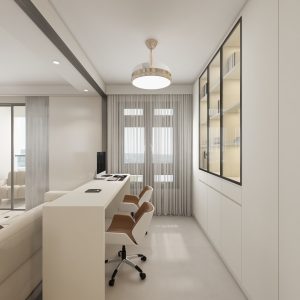 Study Room Full Height Display Cabine (10 feet)