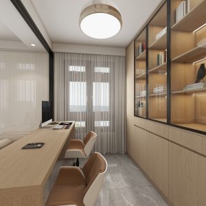 Study Room Full Height Display Cabine (10 feet)