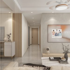 Kitchen Entrance Folding Door (4 feet)