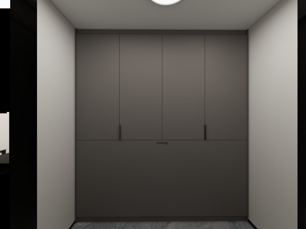 Bomb Shelter Full Height Space Saving Beds with Storage Cabinet (7.5 feet)