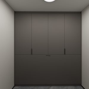 Bomb Shelter Full Height Space Saving Beds with Storage Cabinet (7.5 feet)