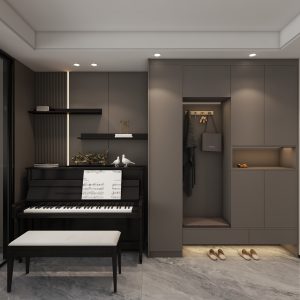 Foyer Full Height Shoes Cabinet  (6 feet)