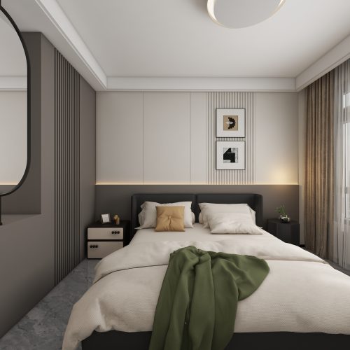 Yishun Boardwalk 5-Room Design C (Kitchen, Master Bedroom, and Bathroom Cabinets)