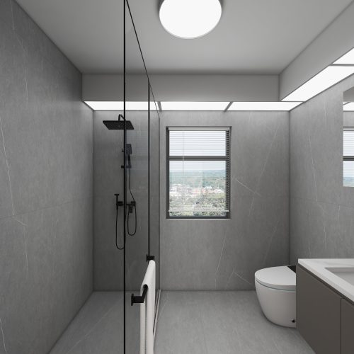 Yishun Boardwalk 5-Room Design C (Kitchen, Master Bedroom, and Bathroom Cabinets)