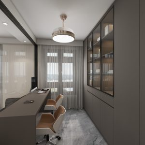 Study Room Full Height Display Cabine (10 feet)