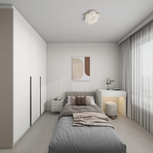 Bedroom 1 Casement Wardrobe (6 feet)