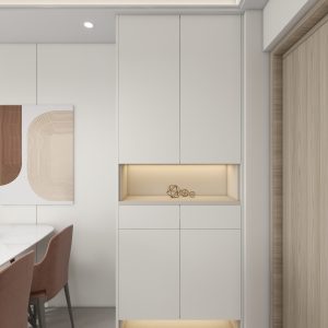 Foyer Full Height Shoes Cabinet  (2.5 feet)