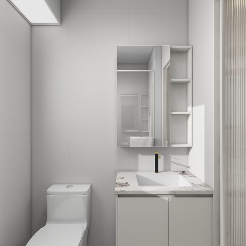 Yishun Boardwalk 4-Room Design A (Kitchen, Master Bedroom, and Bathroom Cabinets)