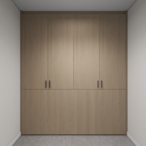 Bomb Shelter Full Height Space Saving Beds with Storage Cabinet (7 feet)