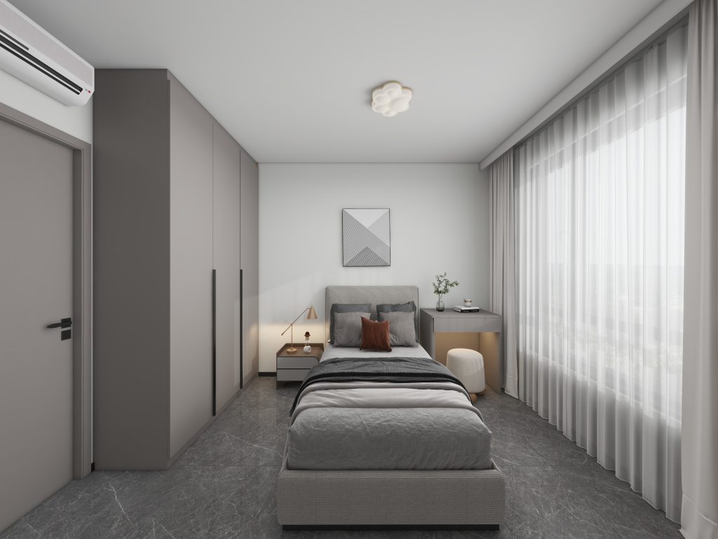 Bedroom 1 Casement Wardrobe (6 feet)