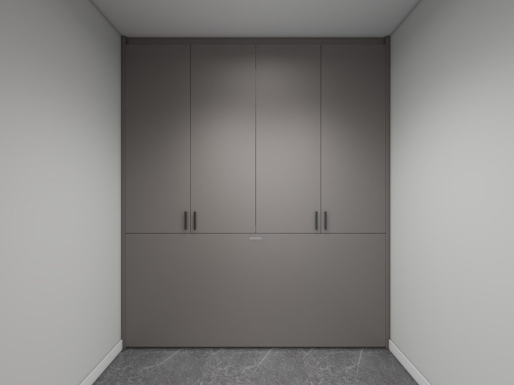 Bomb Shelter Full Height Space Saving Beds with Storage Cabinet (7 feet)