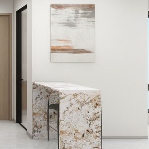 Kitchen Island with Sintered Stone  (5 feet)