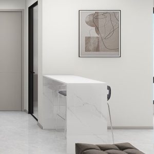 Kitchen Island with Sintered Stone  (5 feet)