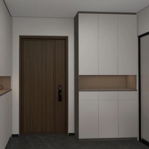 Foyer Full Height Shoes Cabinet  (3 feet)