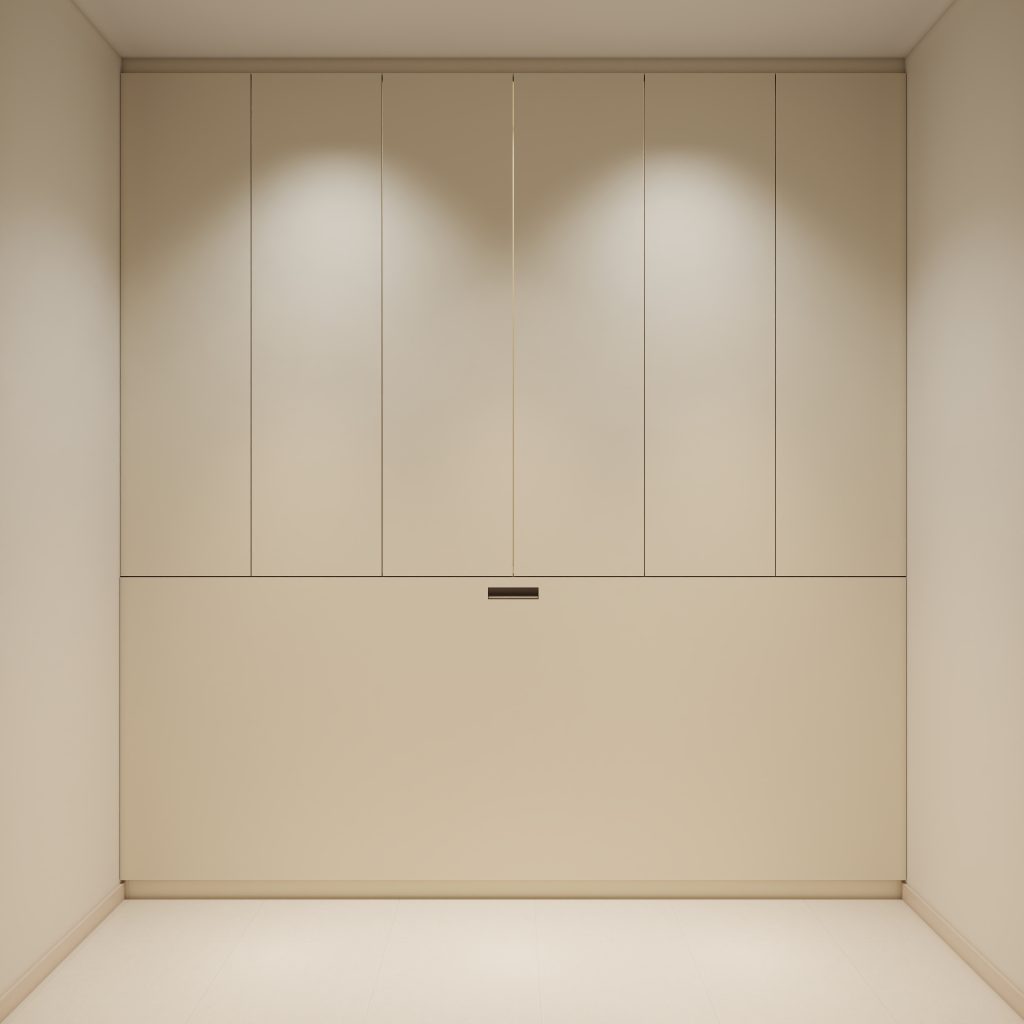 Bomb Shelter Full Height Space Saving Beds with Storage Cabinet (8 feet)