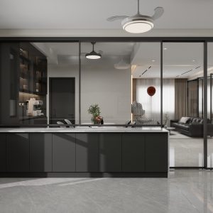 Kitchen Island with Sintered Stone (10 feet)