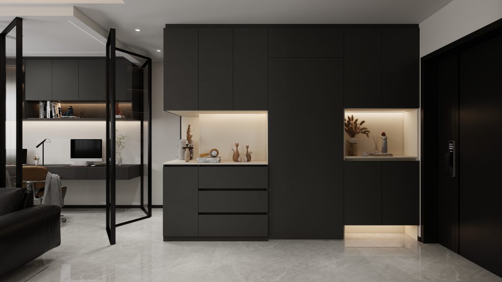 Foyer Full Height Cabinet