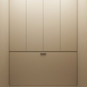 Bomb Shelter Full Height Space Saving Beds with Storage Cabinet (6 feet)