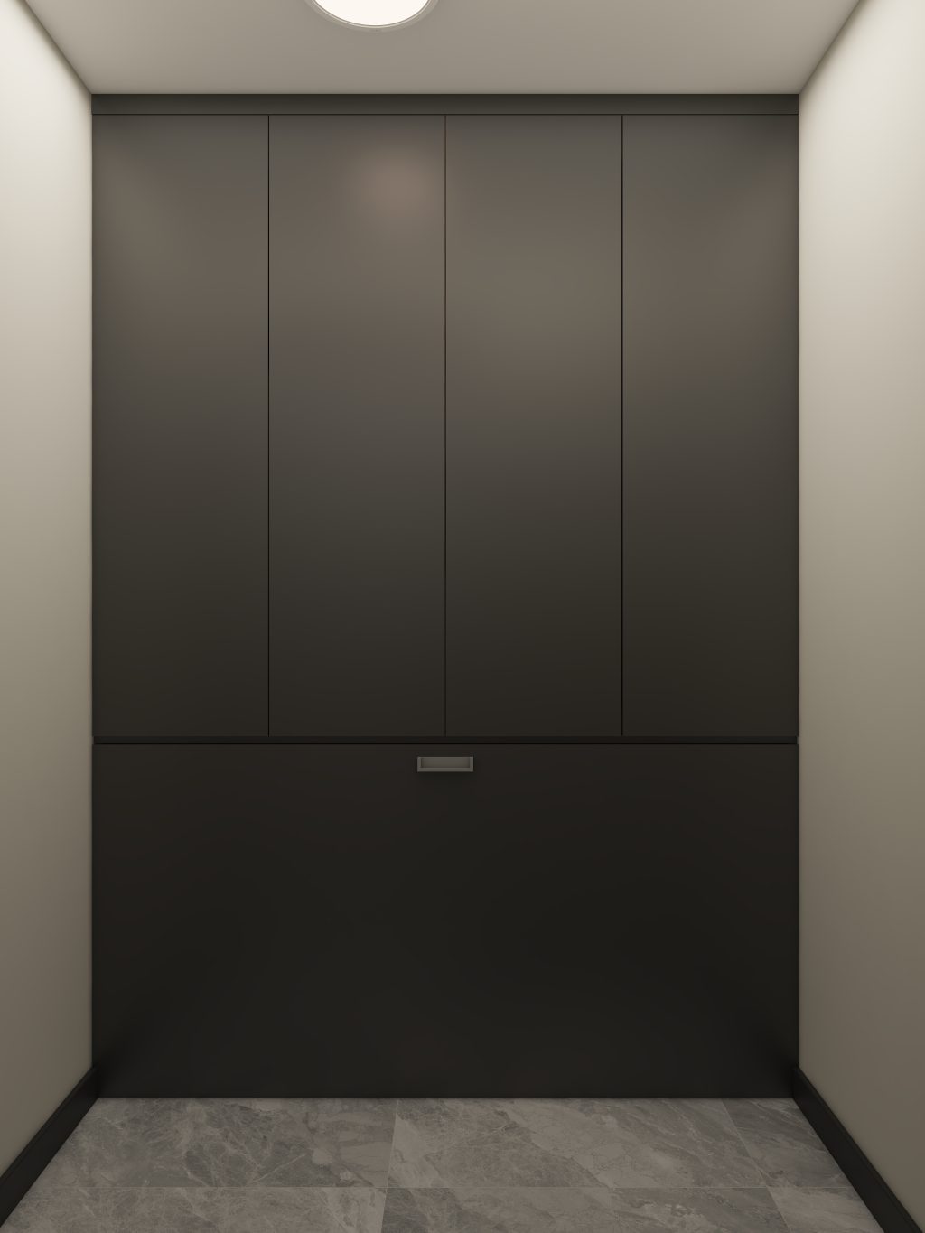 Bomb Shelter Full Height Space Saving Beds with Storage Cabinet (6 feet)