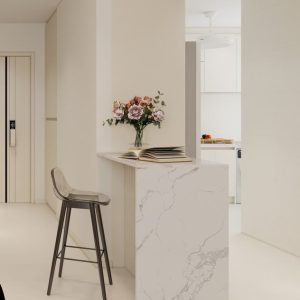 Kitchen Island with Sintered Stone (3 feet)