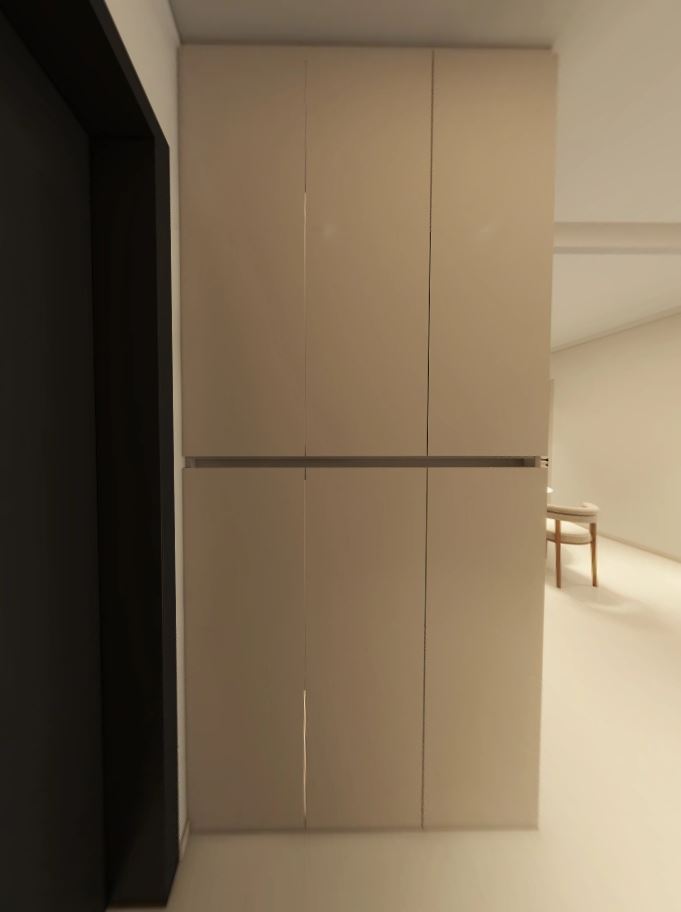 Foyer Full Height Shoes Cabinet
