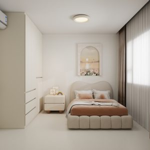 Bedroom 1 Casement Wardrobe (5 feet)