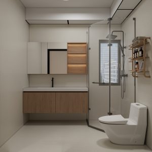 Common Bathroom Top & Bottom Cabinets (5 feet)