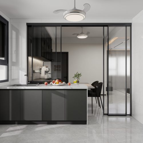 Tengah Parc Residences 4-Room  Design C (Kitchen, Master Bedroom, and Bathroom Cabinets)