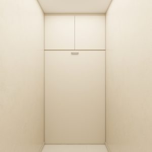 Bomb Shelter Full Height Space Saving Beds with Storage Cabinet (4 feet)
