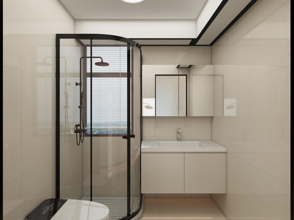 Common Bathroom Top & Bottom Cabinets (5 feet)
