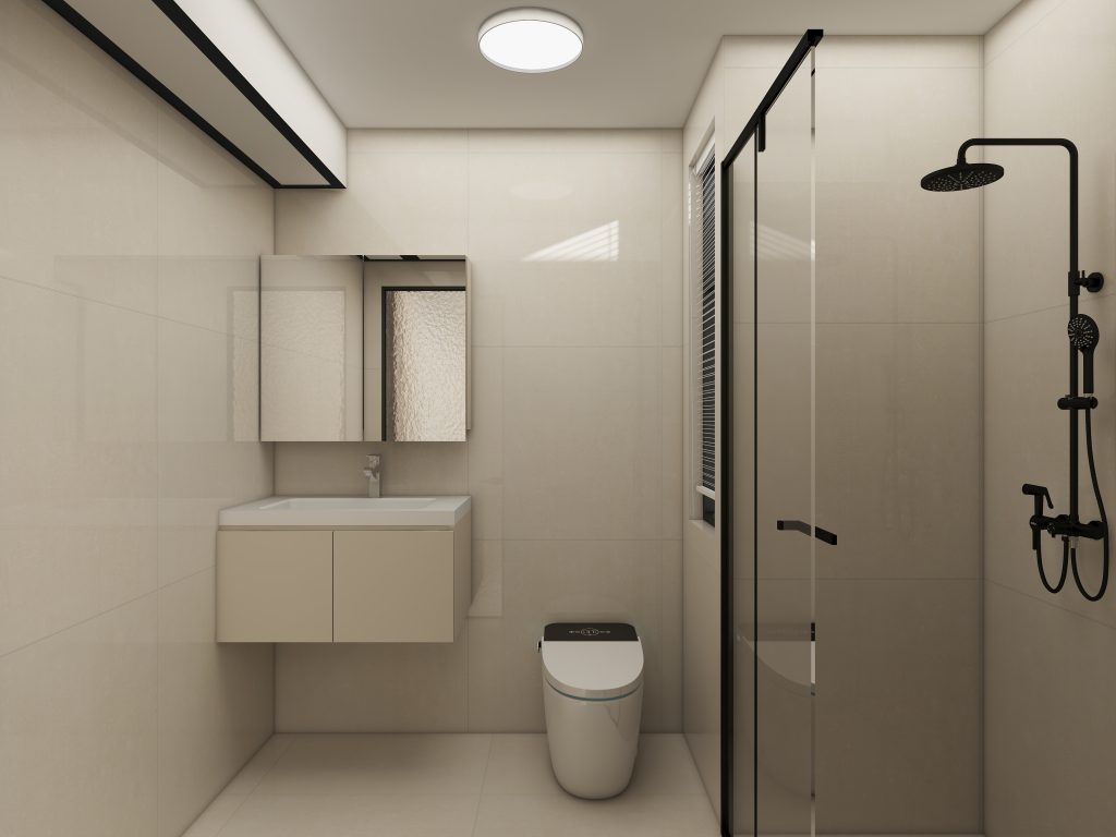 Tampines Green Jade 5-Room  Design A (Kitchen, Master Bedroom, and Bathroom Cabinets)