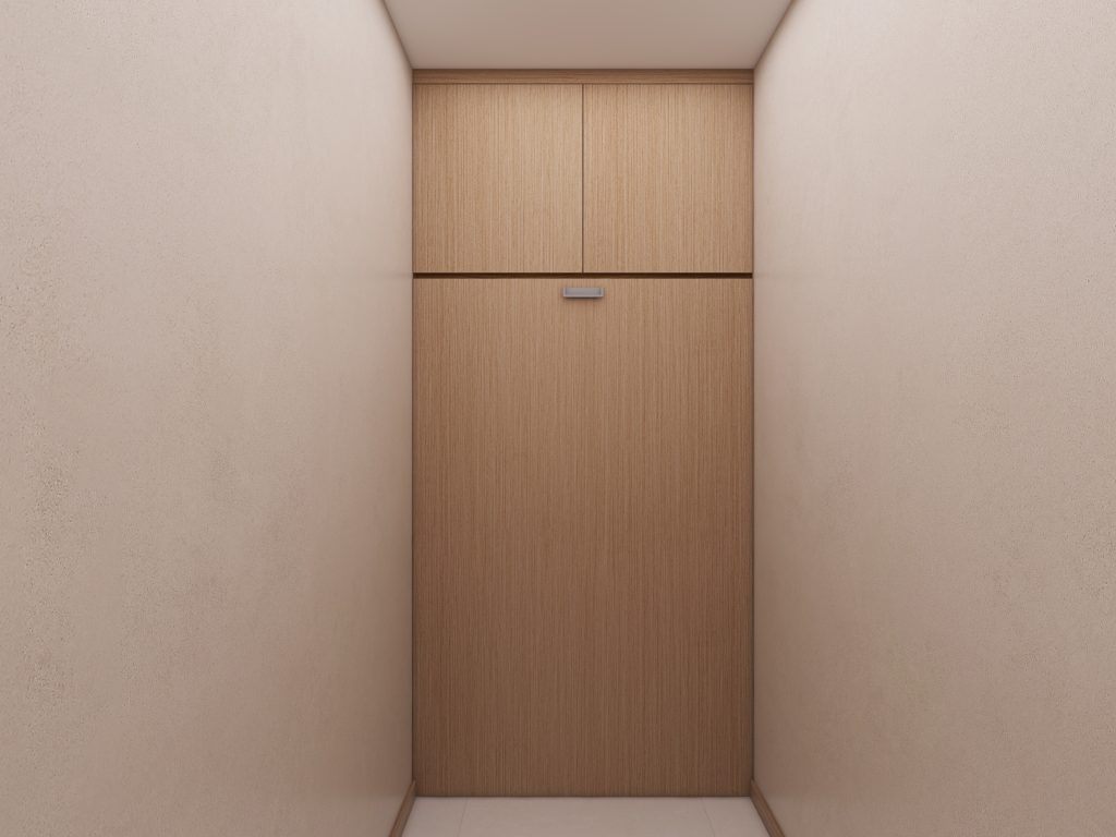 Bomb Shelter Full Height Space Saving Beds with Storage Cabinet (4 feet)