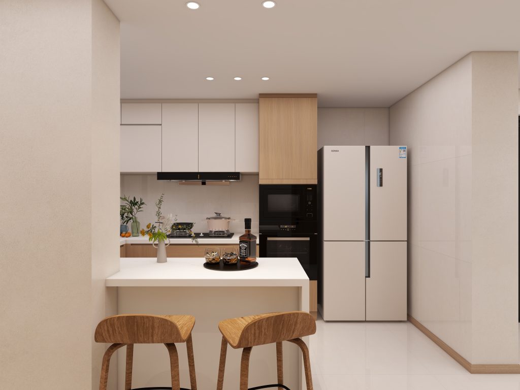 Tampines Green Jade 5-Room  Design B (Kitchen, Master Bedroom, and Bathroom Cabinets)