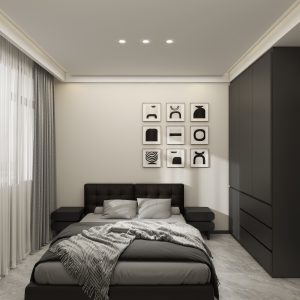 Bedroom 1 Casement Wardrobe (5 feet)