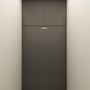 Bomb Shelter Full Height Space Saving Beds with Storage Cabinet (4 feet)
