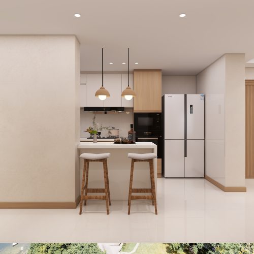 Tampines Green Jade 4-Room  Design B (Kitchen, Master Bedroom, and Bathroom Cabinets)