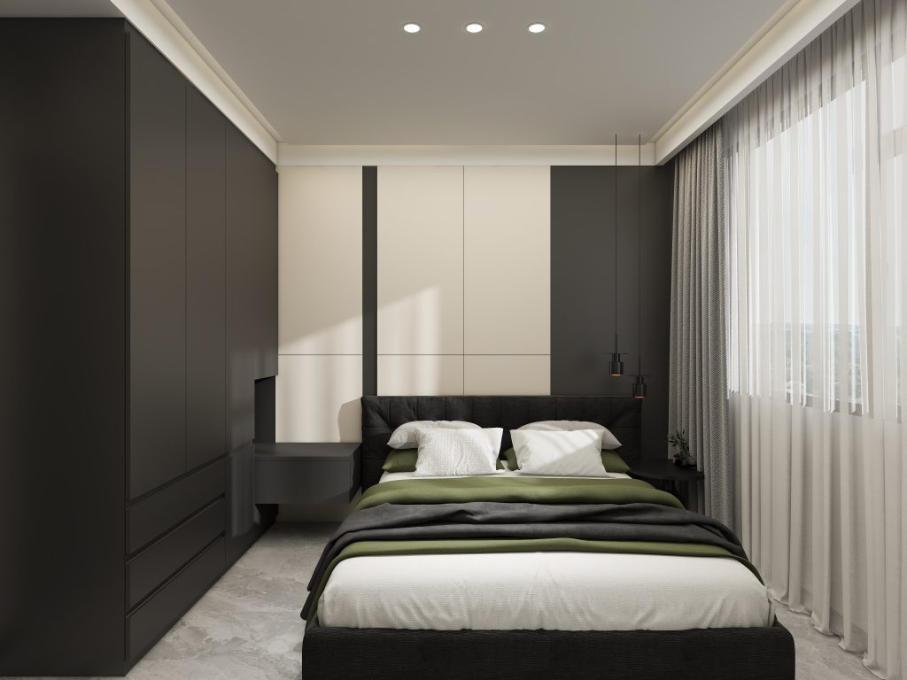 Tampines Green Jade 4-Room  Design C (Kitchen, Master Bedroom, and Bathroom Cabinets)