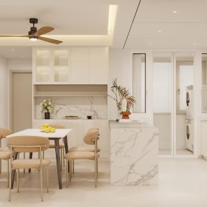 Kitchen Island with Sintered Stone (10 feet)