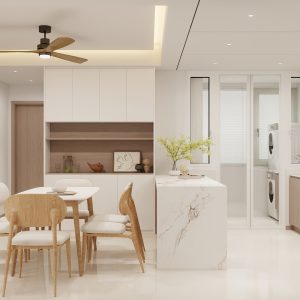 Kitchen Island with Sintered Stone (10 feet)