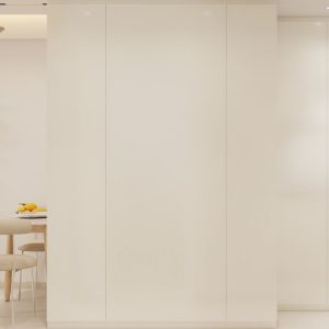 Feature Wall of Bomb Shelter with Tic-Tac Door