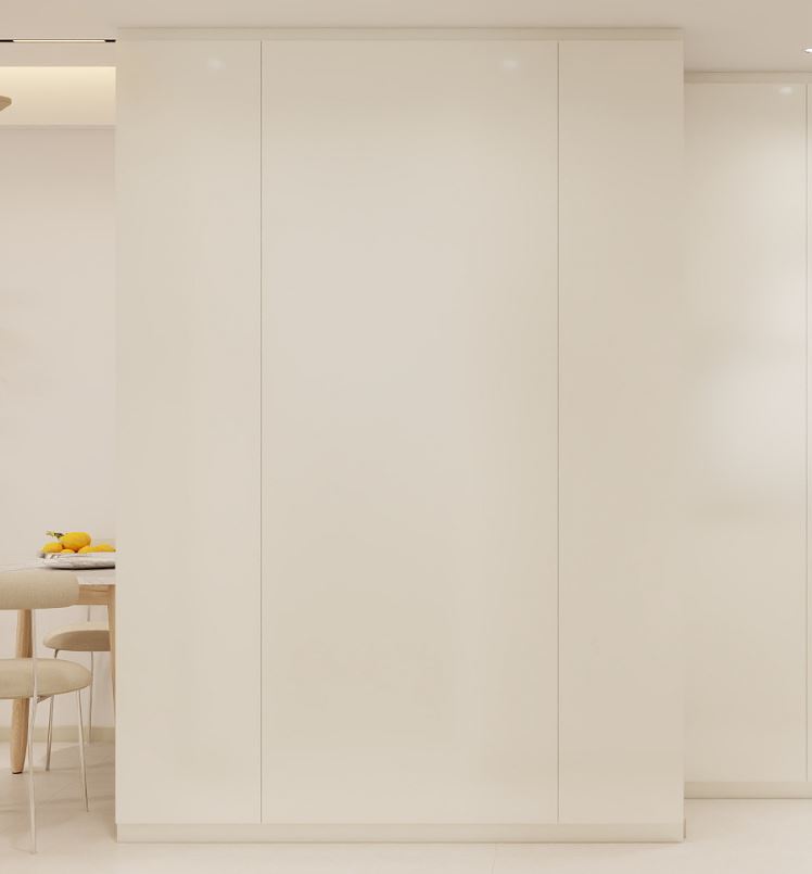 Feature Wall of Bomb Shelter with Tic-Tac Door
