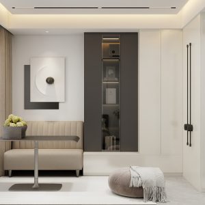 Dining Full Height Storage & Display cabinet  (5.5 feet)