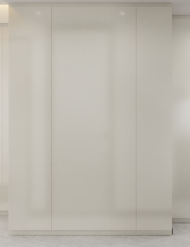 Feature Wall of Bomb Shelter with Tic-Tac Door