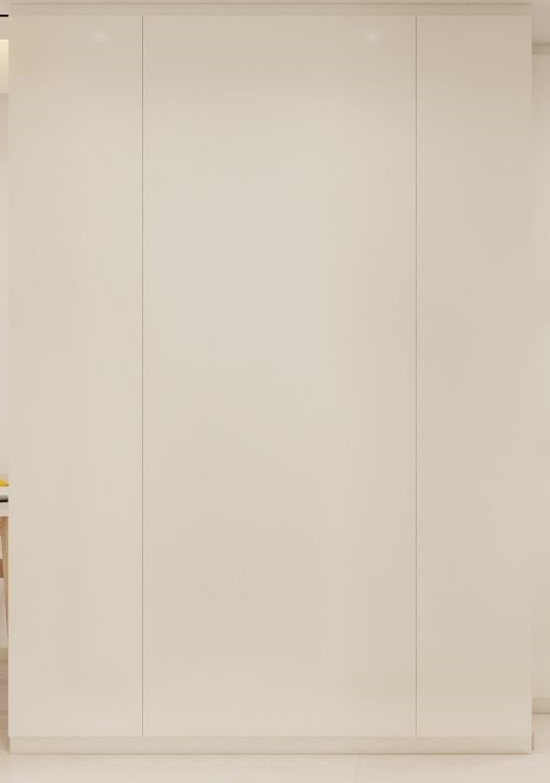Feature Wall of Bomb Shelter with Tic-Tac Door