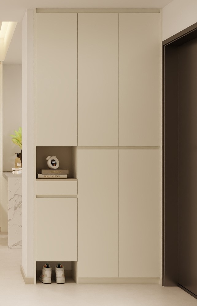 Foyer Full Height Shoes Cabinet