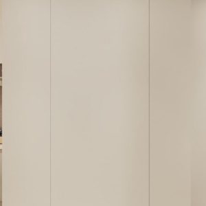 Feature Wall of Bomb Shelter with Tic-Tac Door